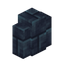 Cut Asurine Brick Wall