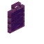 Purple Pink Bioshroom Tall Seat Back