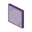 Connecting Purple Stained Glass Pane