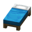 Light Blue Bed