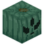 Mint Carved Pumpkin
