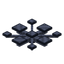 Large Iron Chandelier