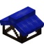 Blue Top Flat Roof Block (Framed)