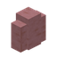 Cherry Stripped Log Wall