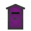 Magenta Letter Box