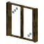 Rectangle Oak Window