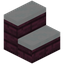 Crimson Snowy Stairs