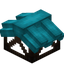 Light Blue Top Roof Block (Framed)