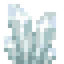 White Corundum Cluster