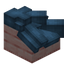 Cyan Longer Roof Block (Cherry)