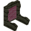 Pink Skyroot Fancy Seat Back
