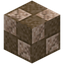 Checkered Raw Iron Block Tiles