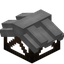 Light Gray Top Roof Block (Framed)