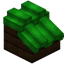 Lime Roof Block (Dark Oak)
