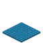 Knitted Light Blue Carpet