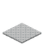 Cross Haired White Carpet