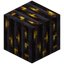 Gilded Blackstone Pillar