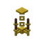Brown Golden Chandelier