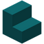 Wool Cyan AntiBlock Stair