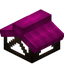 Pink Top Flat Roof Block (Framed)