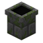Mossy Stone Brick Chimney