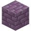 Layed Purpur Block Bricks