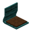 Brown Floor Chair (Warped)