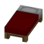 Maroon Bed