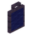 Blue Mauve Tall Seat Back