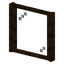 Dark Planks Oak Pane Window