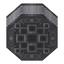White Iron Wrapped Locometal Boiler