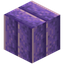 Vertical Cut Amethyst Block