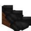 Black Longer Roof (Acacia)