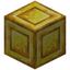 Thick Inlayed Raw Gold Block
