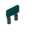 Cyan Bloom Raised Seat Back
