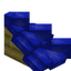 Blue Longer Roof (Bamboo)