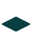 Harsh Quilted Cyan Carpet