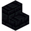 Polished Darkstone Brick Stairs