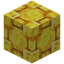 Overlapping Raw Gold Block Tiles