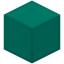 Cyan Plastic Block