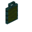 Green Warped Tall Seat Back