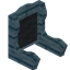 Gray Skyris Fancy Seat Back