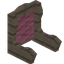 Pink Mining Fancy Seat Back