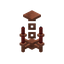 Red Copper Chandelier