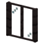 Rectangle Hellbark Planks Window