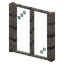 Rectangle Dead Planks Window