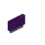 Purple White Mangrove Small Seat Back