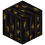 Gilded Blackstone Pillar