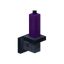 Purple Iron Wall Candle