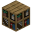 Mixed Cubed Oak Bookshelf